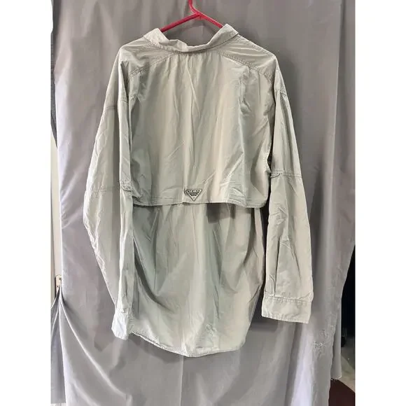 Columbia Sportswear PFG (Performance Fishing Gear) Size L TG2187 Grunge Retro - Picture 7 of 7